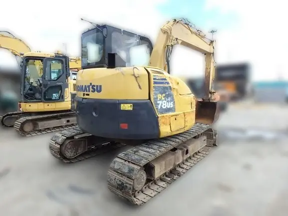 KOMATSU PC78US-8 28829, tampak samping kiri
