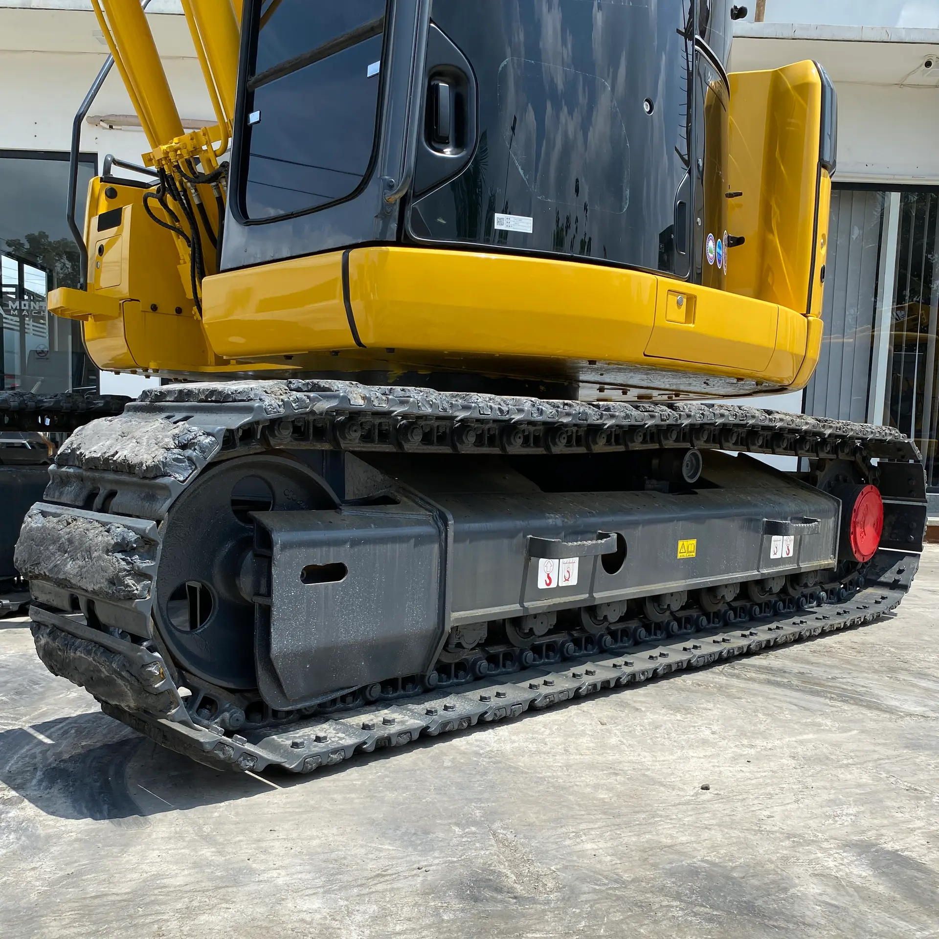 KOMATSU PC128US-2 - 5018, undercarriage
