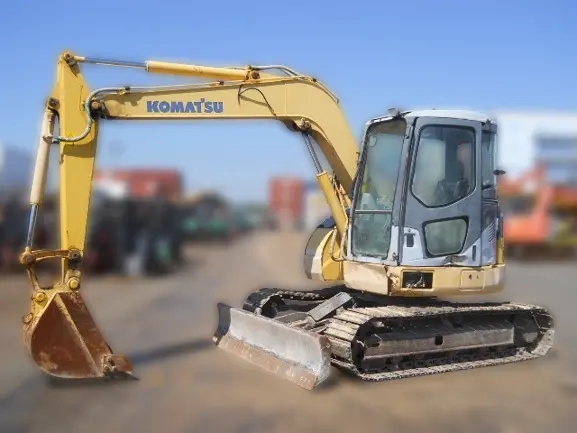 KOMATSU PC78US-6NO 13240, right side view