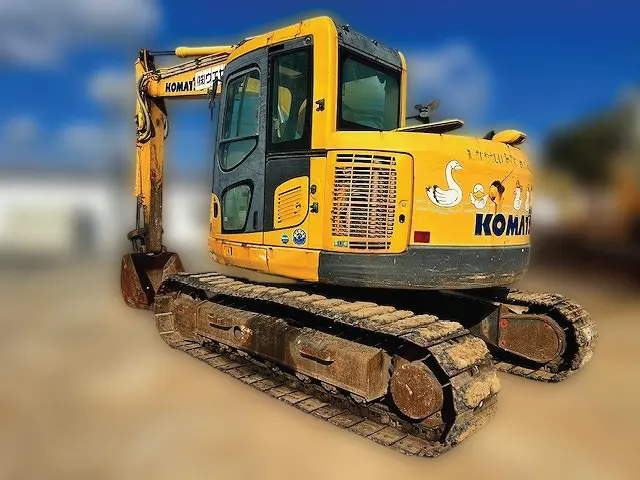 KOMATSU PC128US-8 - 26794, tampak samping kiri