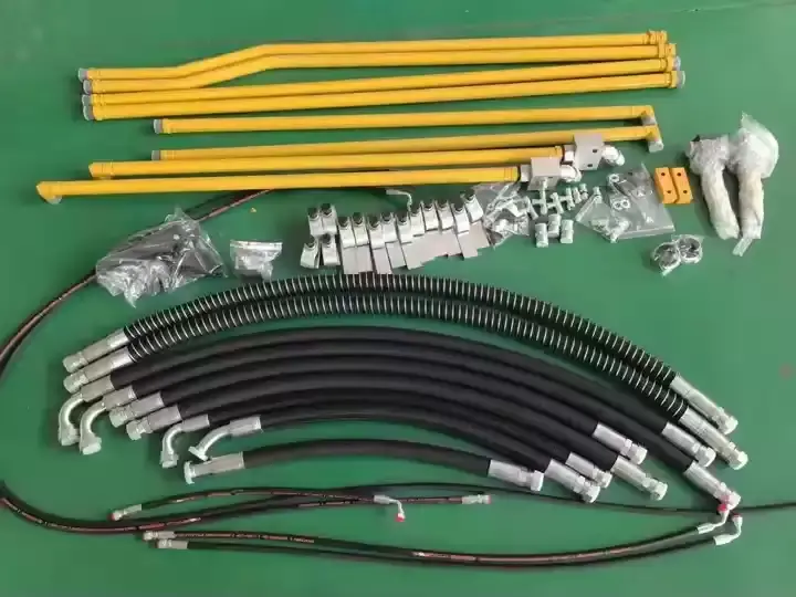 PIPINGKIT BREAKER 2,5-4,5 TON, tampak depan keseluruhan unit