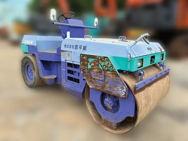 KOMATSU JV40CW-2 - 25937, tampak depan keseluruhan unit