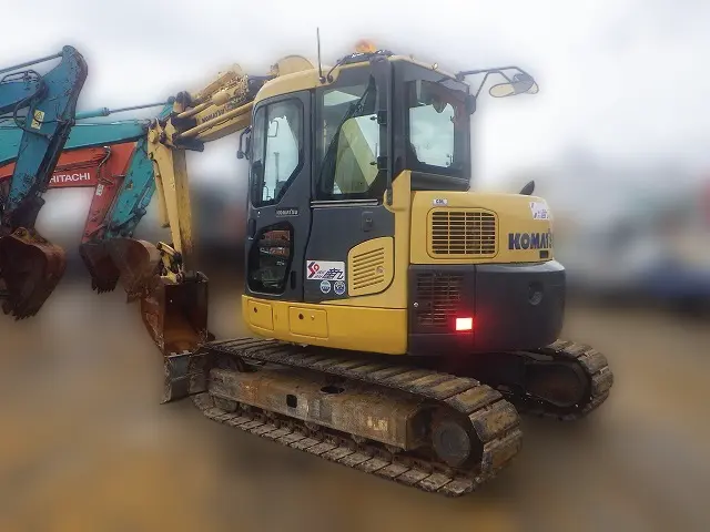 KOMATSU PC78UU-8 - 20160, left side view