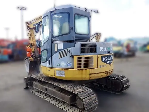KOMATSU PC78US-6NO 12813, left side view