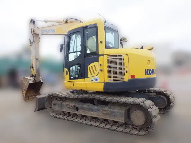 KOMATSU PC138US-8 - 31585, tampak belakang