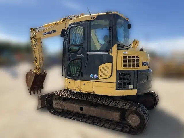 KOMATSU PC78US-8 - 21336, rear view