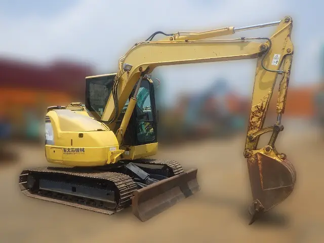 KOMATSU PC78US-8 - 15017, full front view of the unit