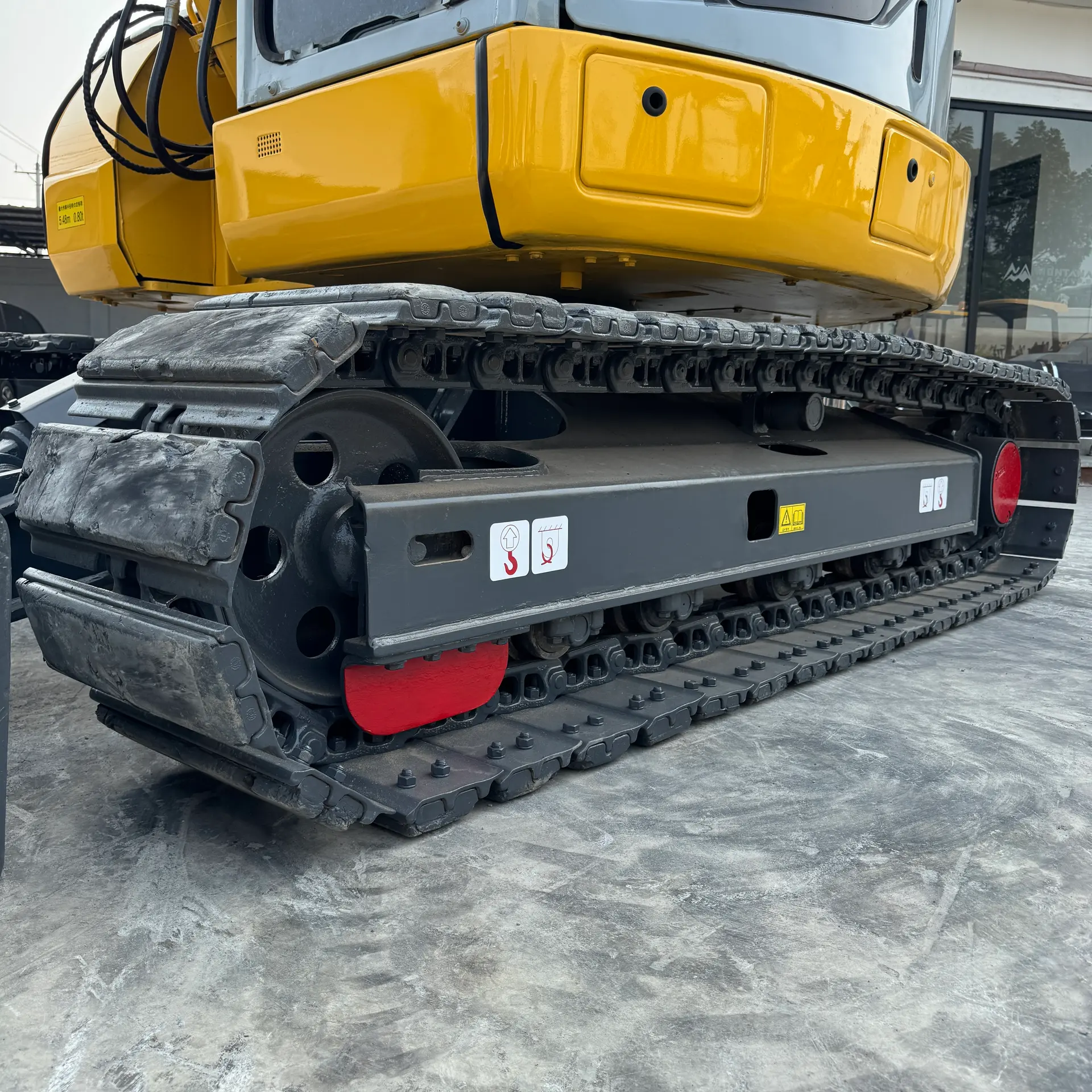 KOMATSU PC78US-6N0 - 8447, undercarriage