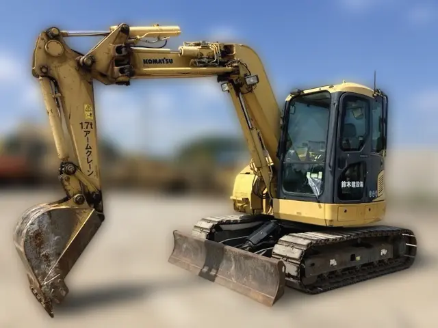 KOMATSU PC78UU-8 - 19273, tampak samping kanan