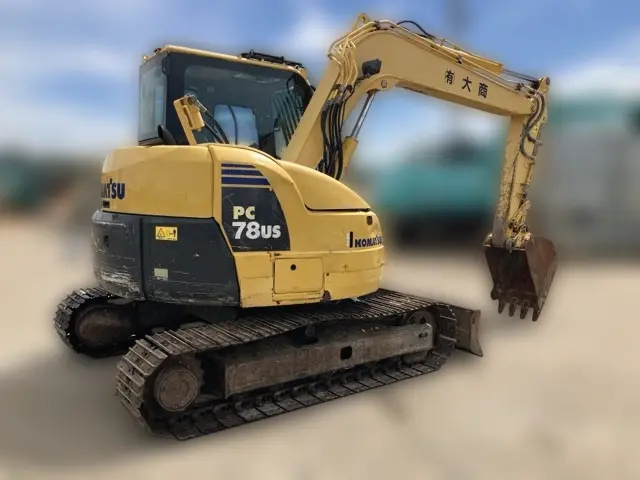 KOMATSU PC78US-8 - 21336, left side view