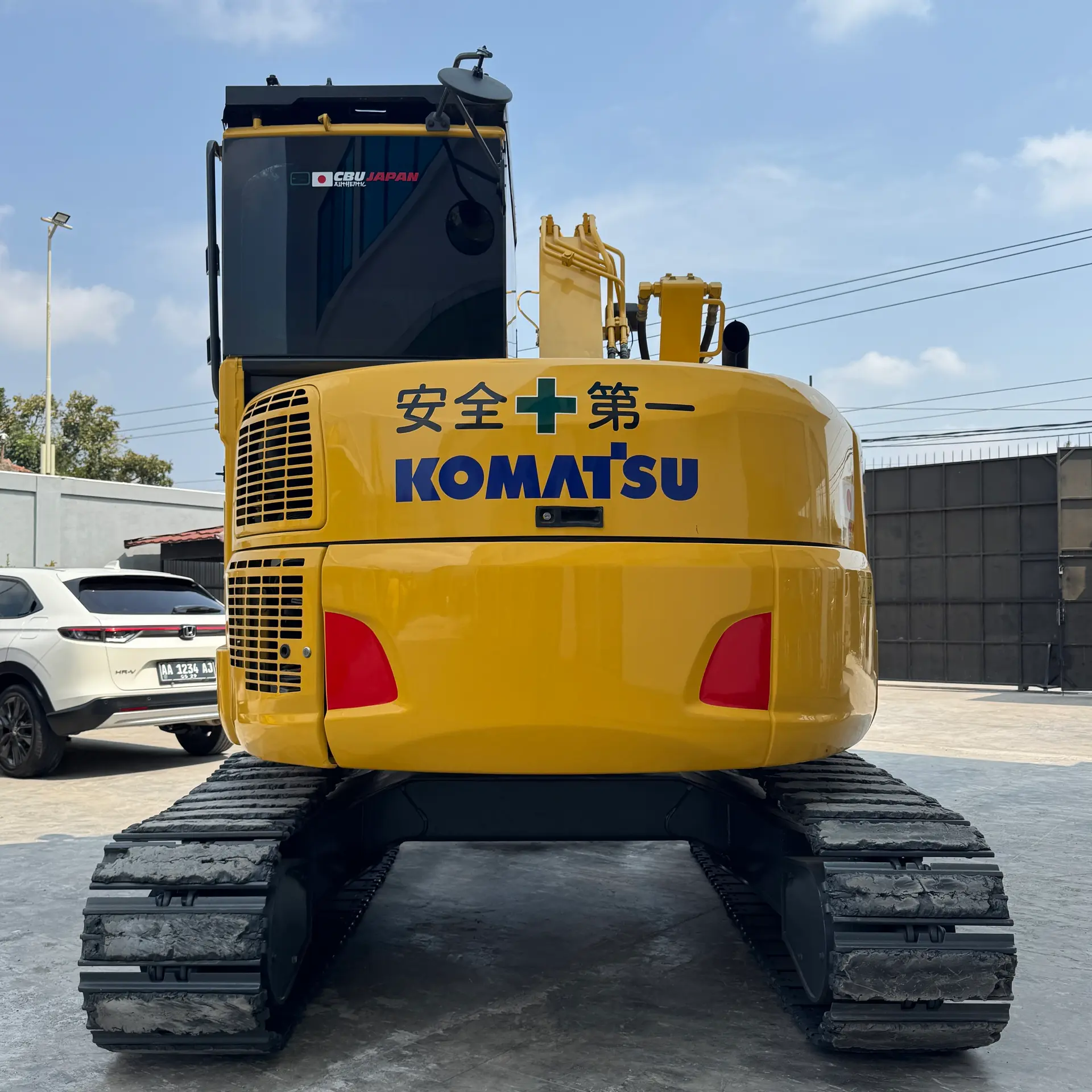 KOMATSU PC78US-10 - 32429, rear view