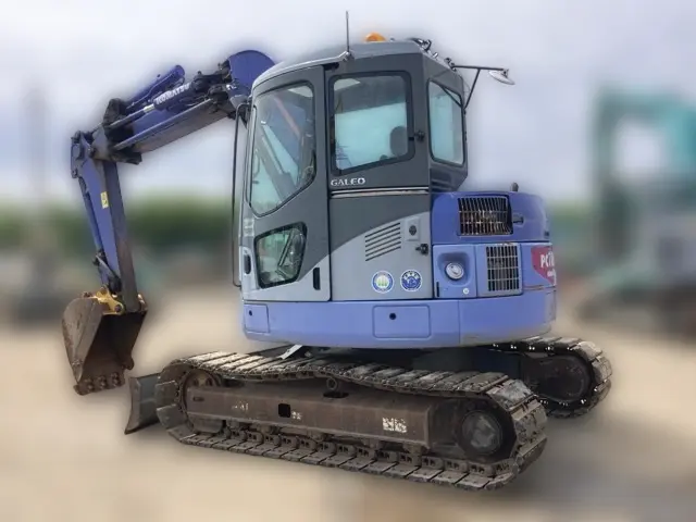 KOMATSU PC78UU-6E0 - 24907, rear view