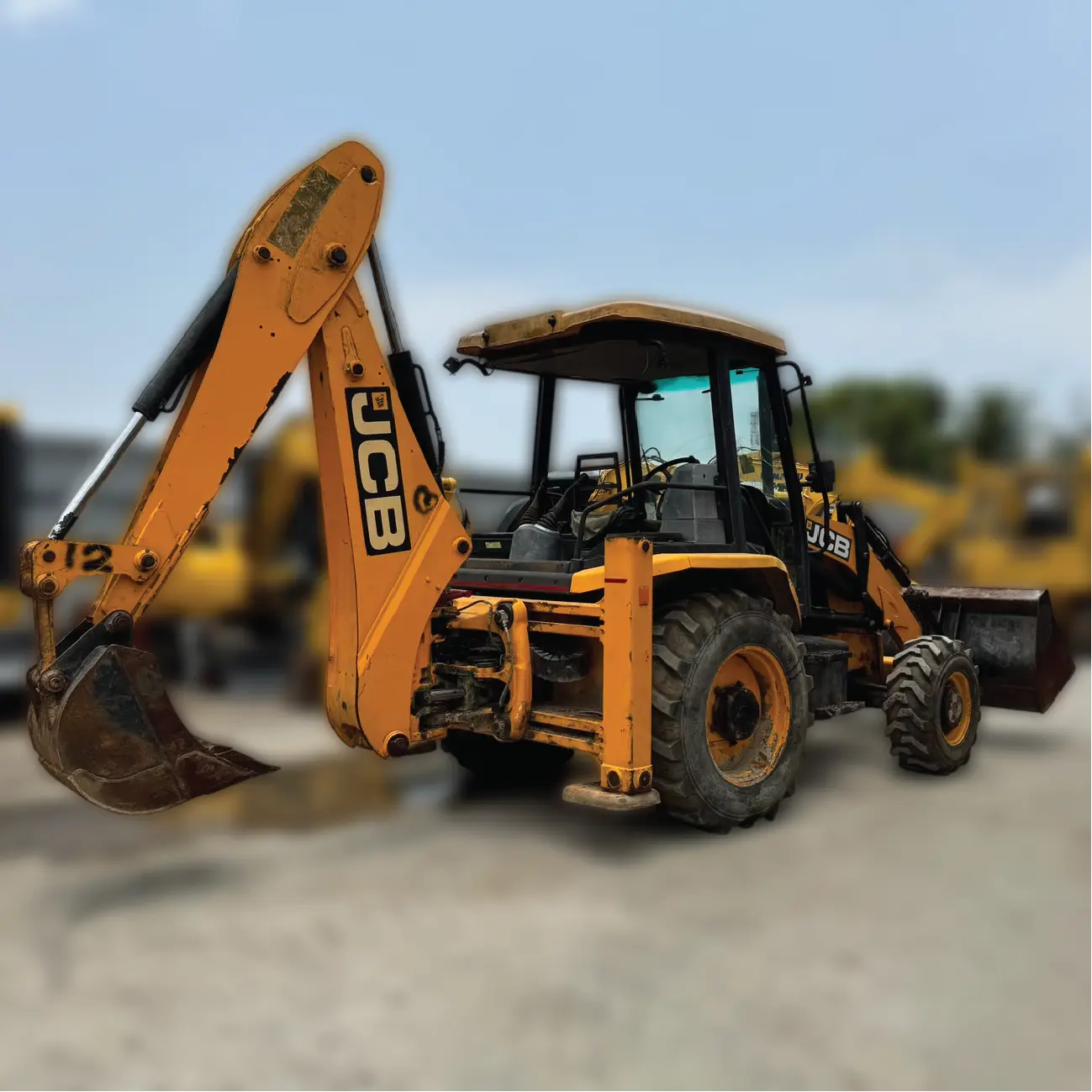 JCB 3DX - HAR3DXLSUTM2975074, left side view