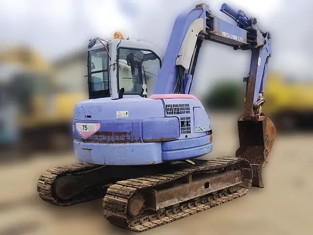KOMATSU PC75UU-3C - 20728, rear view