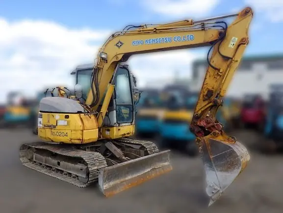 KOMATSU PC78US-6NO 12813, right side view