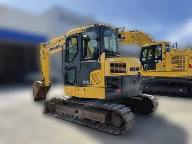 KOMATSU PC78US-8 - 21529, rear view
