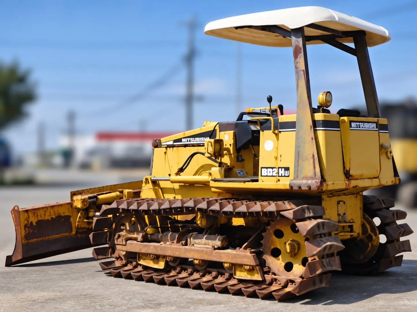MITSUBISHI BD2H HB650246, tampak belakang