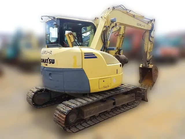 KOMATSU PC78US-8 - 15083, tampak samping kiri
