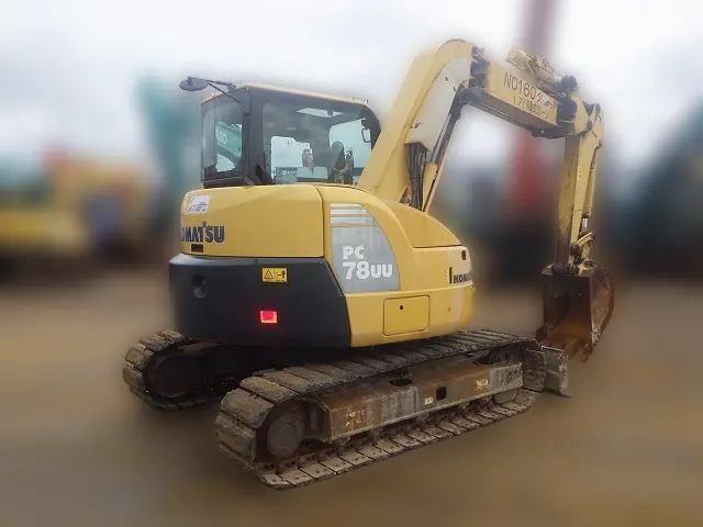 KOMATSU PC78UU-8 - 20160, rear view