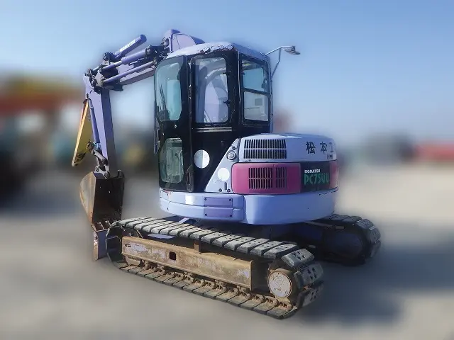 KOMATSU PC75UU-3 - 17540, rear view
