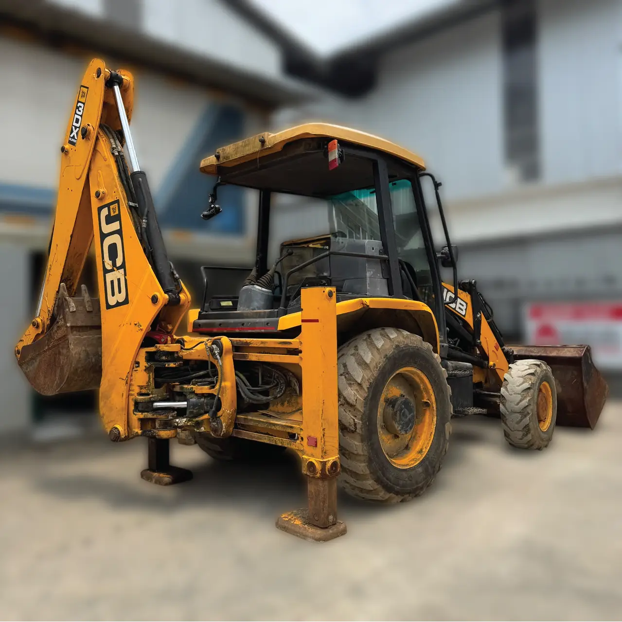JCB 3DX - HAR3DXLSULM2975067, tampak samping kiri