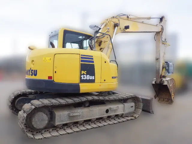 KOMATSU PC138US-8 - 31585, tampak samping kiri