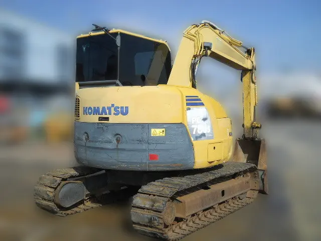KOMATSU PC78US-8 - 15356, tampak samping kiri