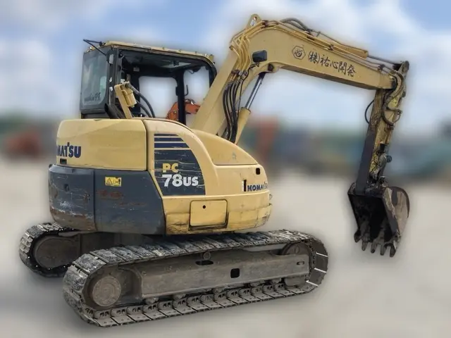 KOMATSU PC78US-8 - 26467, left side view