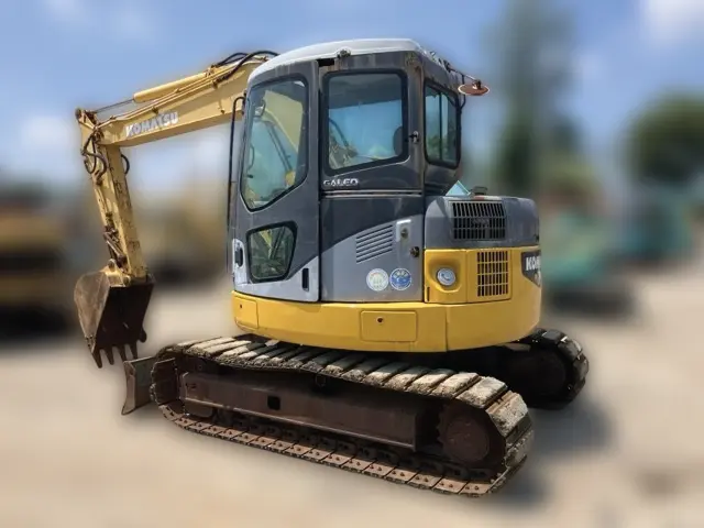 KOMATSU PC78US-6 - 4358, tampak belakang