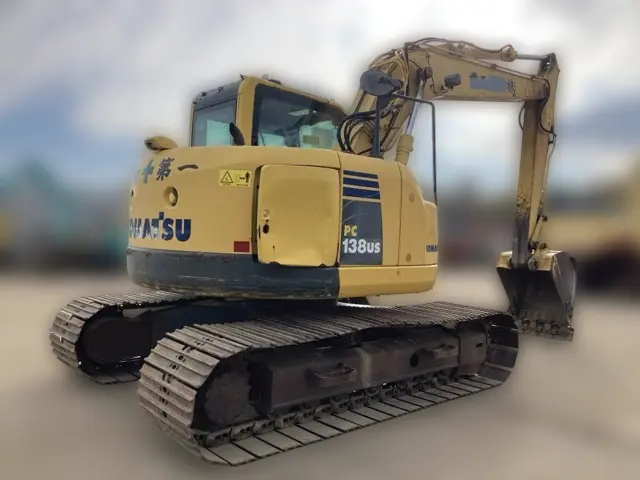KOMATSU PC138US-8 - 28378, left side view