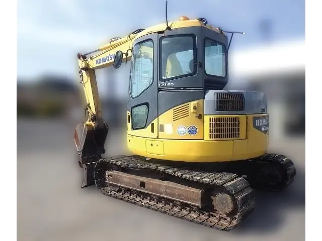 KOMATSU PC78US-6N0 - 7577, tampak belakang