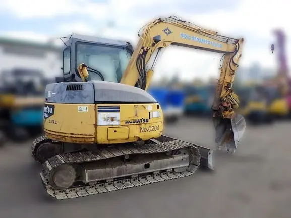 KOMATSU PC78US-6NO 12813, rear view