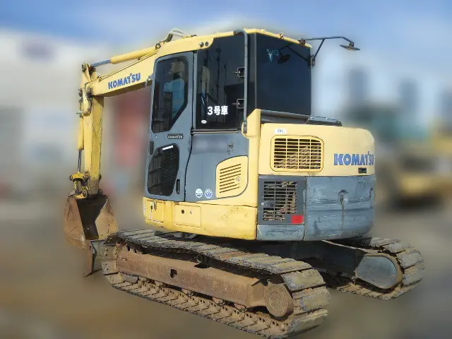 KOMATSU PC78US-8 - 15356, tampak belakang