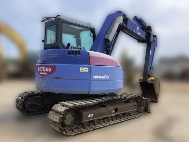 KOMATSU PC78UU-6E0 - 24907, left side view