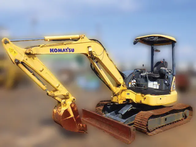 KOMATSU PC40MR-3 - 18434, left side view