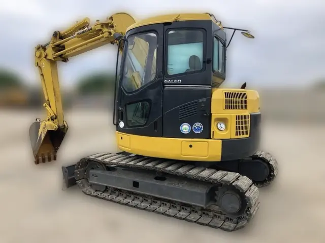 KOMATSU PC78UU-6 - 22199, tampak belakang