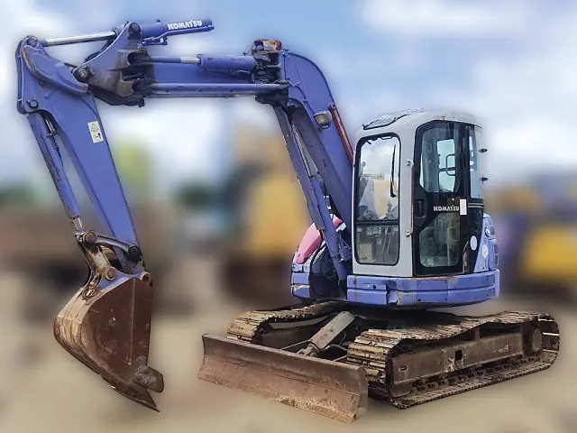 KOMATSU PC75UU-3C - 20728, right side view