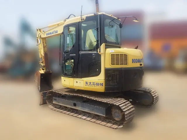 KOMATSU PC78US-8 - 15017, rear view