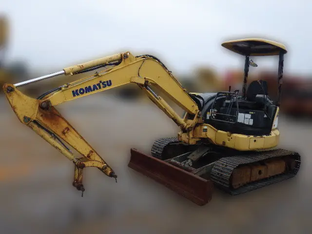 KOMATSU PC40MR-3 - 18505, tampak samping kanan