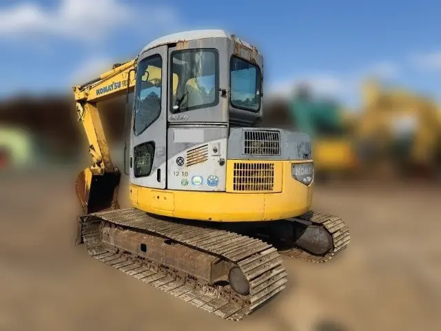 KOMATSU PC78US-6N0 - 12817, rear view