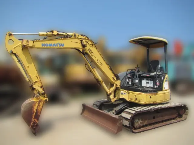 KOMATSU PC40MR-2 - 11363, tampak samping kiri
