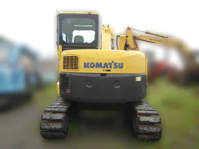 KOMATSU PC78US-8 - 26500, tampak belakang