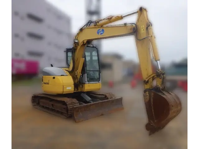 KOMATSU PC78US-6N0 - 13418, tampak depan keseluruhan unit