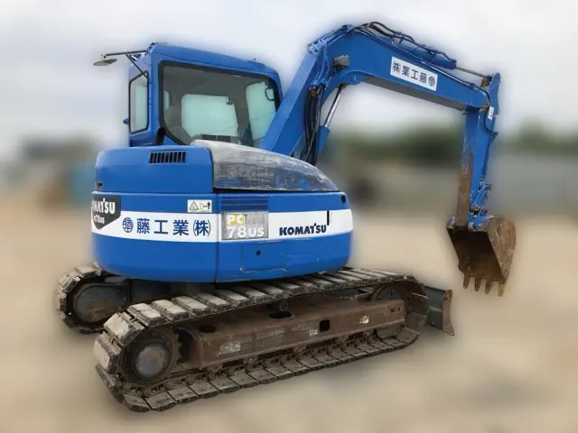 KOMATSU PC78US-6N0 - 8352, tampak samping kiri