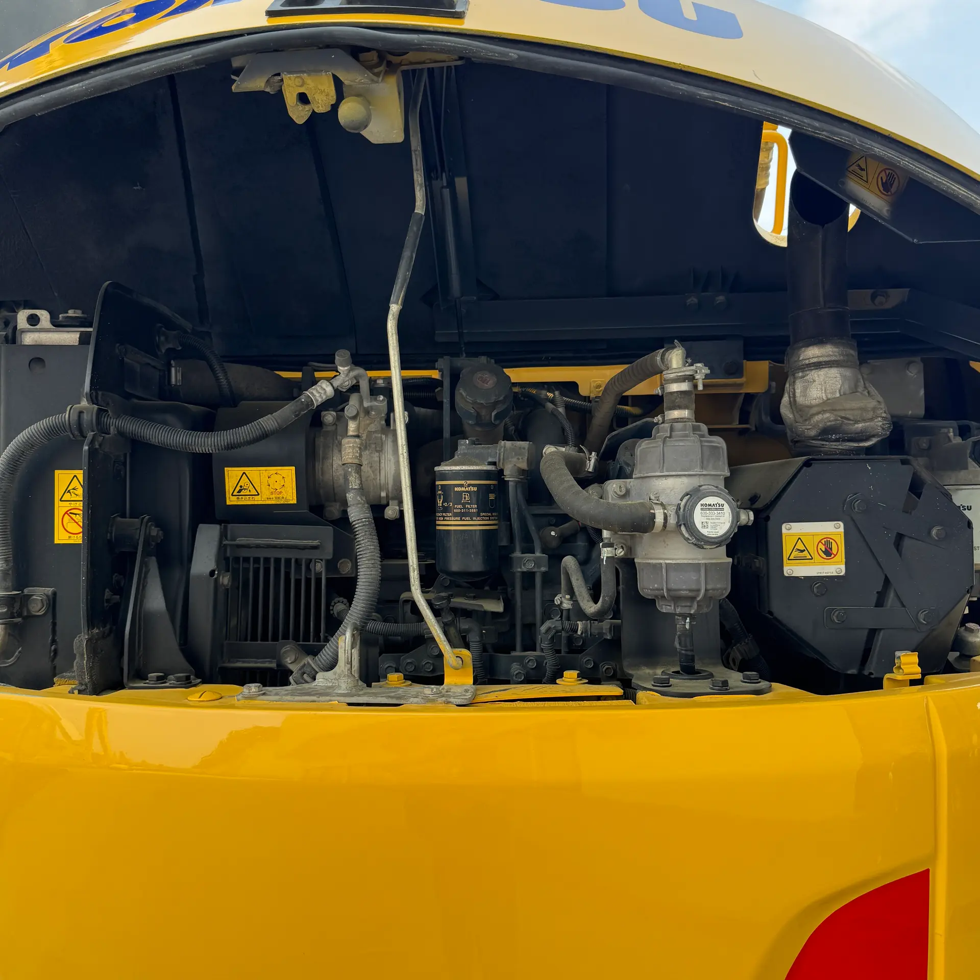 KOMATSU PC78US-10 - 32429, engine