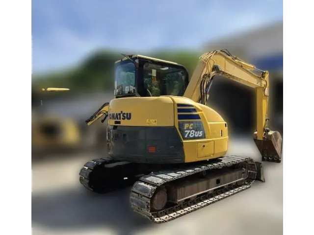 KOMATSU PC78US-8 - 21529, left side view