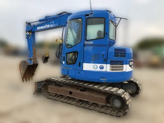 KOMATSU PC78US-6N0 - 8352, tampak belakang