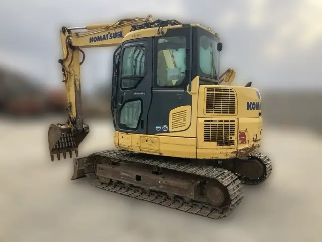 KOMATSU PC78US-10 - 30424, tampak belakang