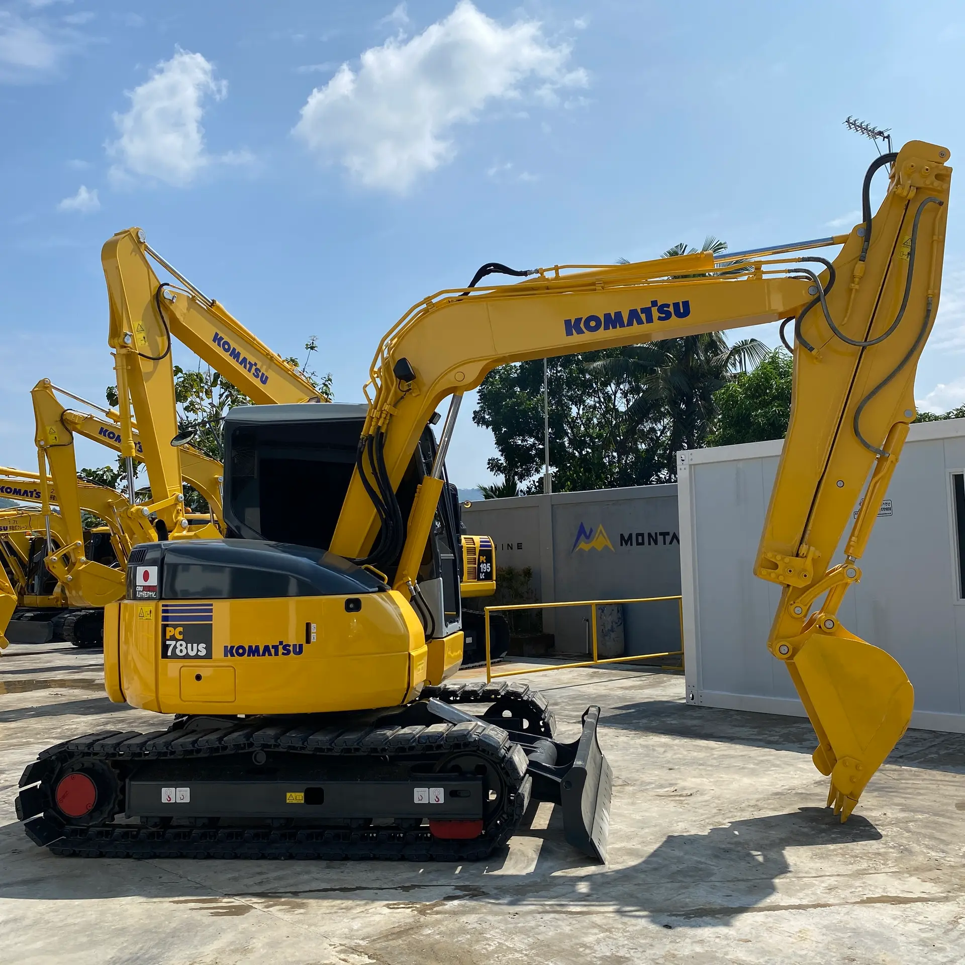 KOMATSU PC78US-6N0 - 12436, right side view