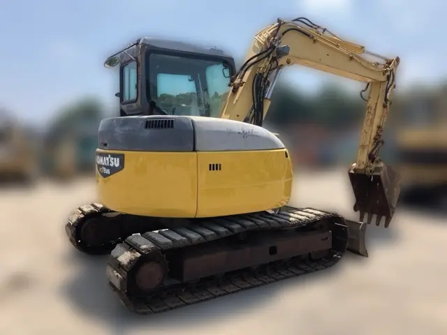 KOMATSU PC78US-6 - 4358, tampak samping kiri